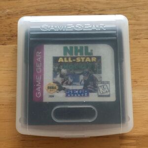 Vintage Sega Game Gear NHL All-Star Hockey Game - untested